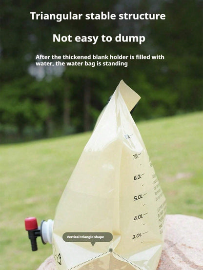 Outdoor Water Bag With Faucet Valve