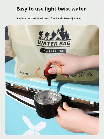 Outdoor Water Bag With Faucet Valve