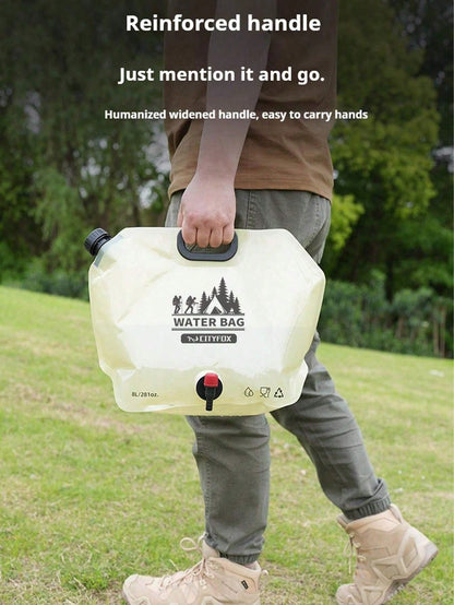 Outdoor Water Bag With Faucet Valve