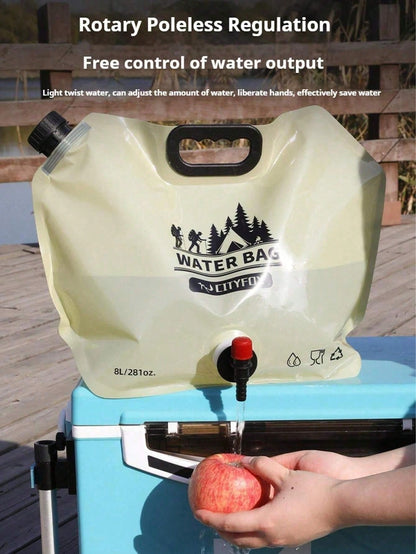 Outdoor Water Bag With Faucet Valve