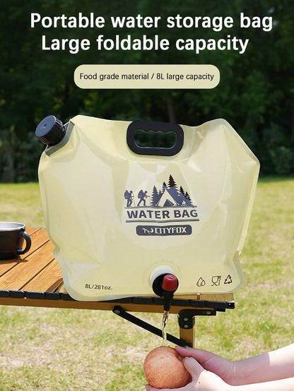 Outdoor Water Bag With Faucet Valve