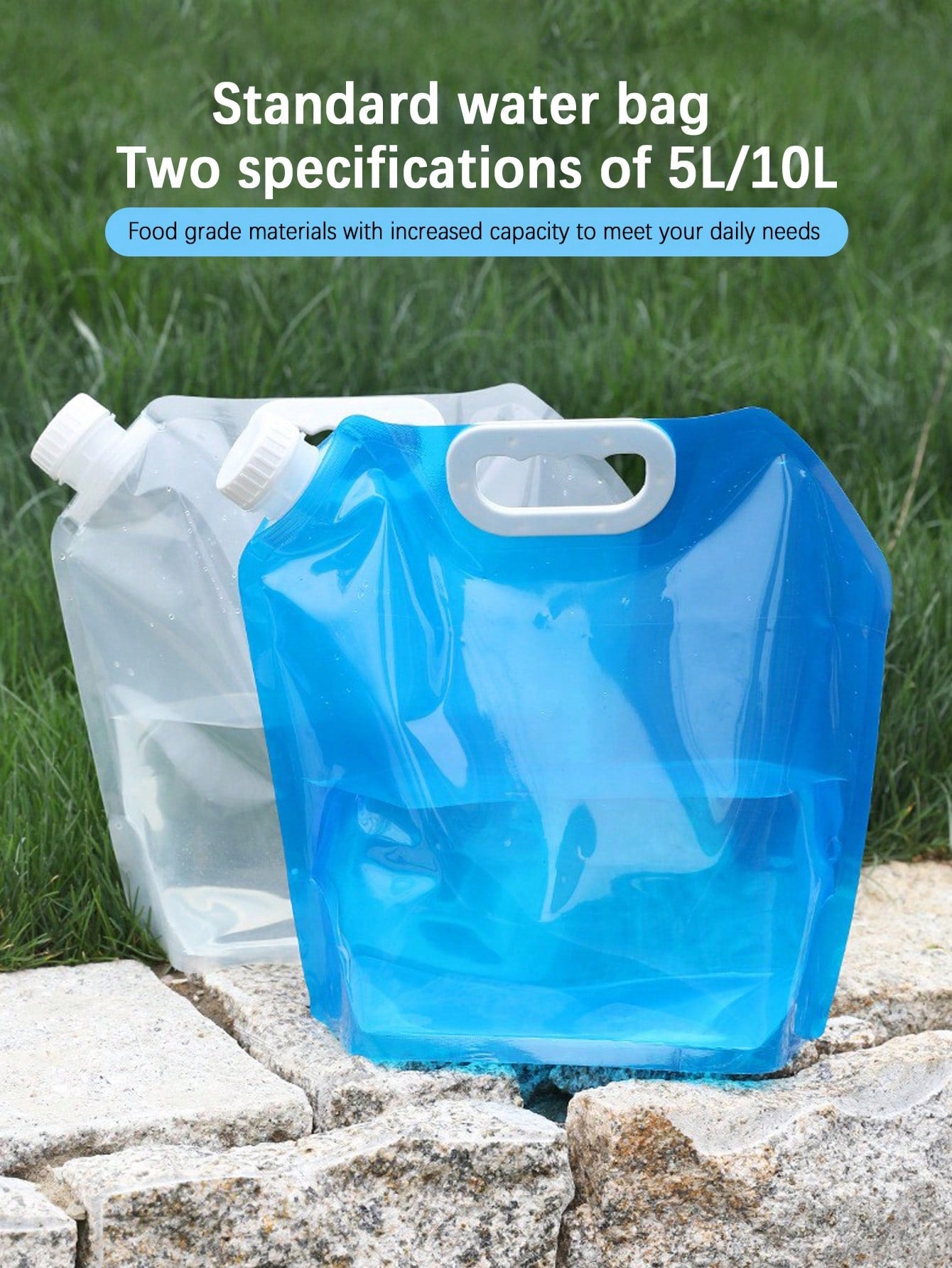 Outdoor Water Bag With Faucet Valve