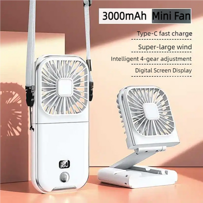 Portable Hanging Neck Fan