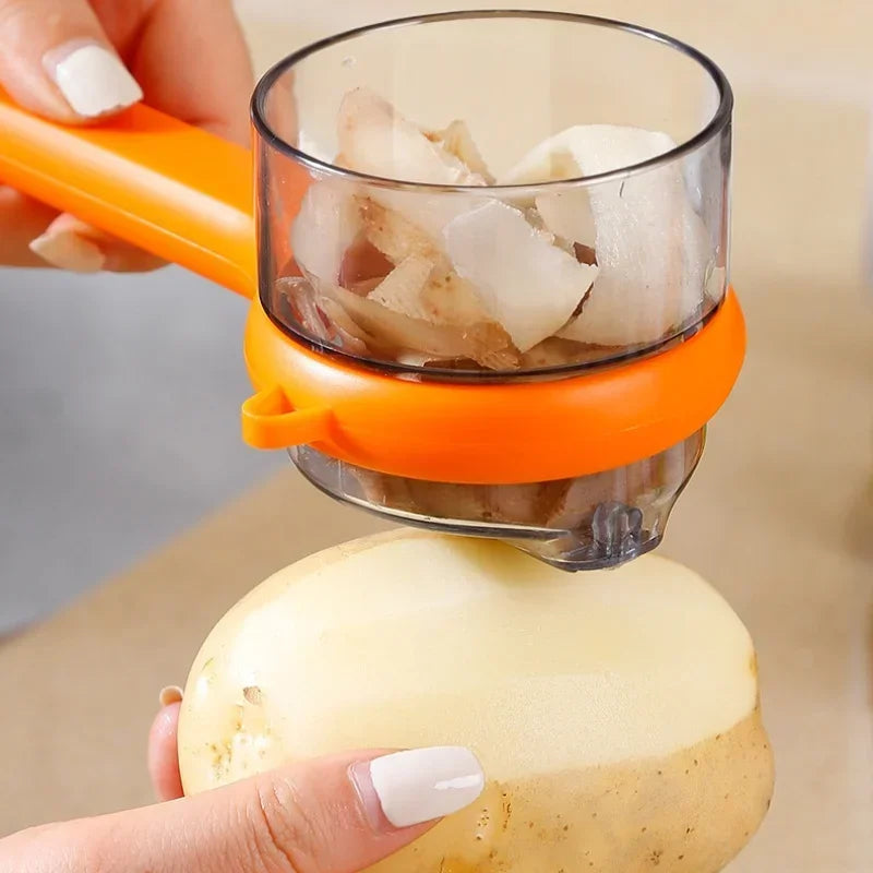 Vegetable Peeler With Storage Box